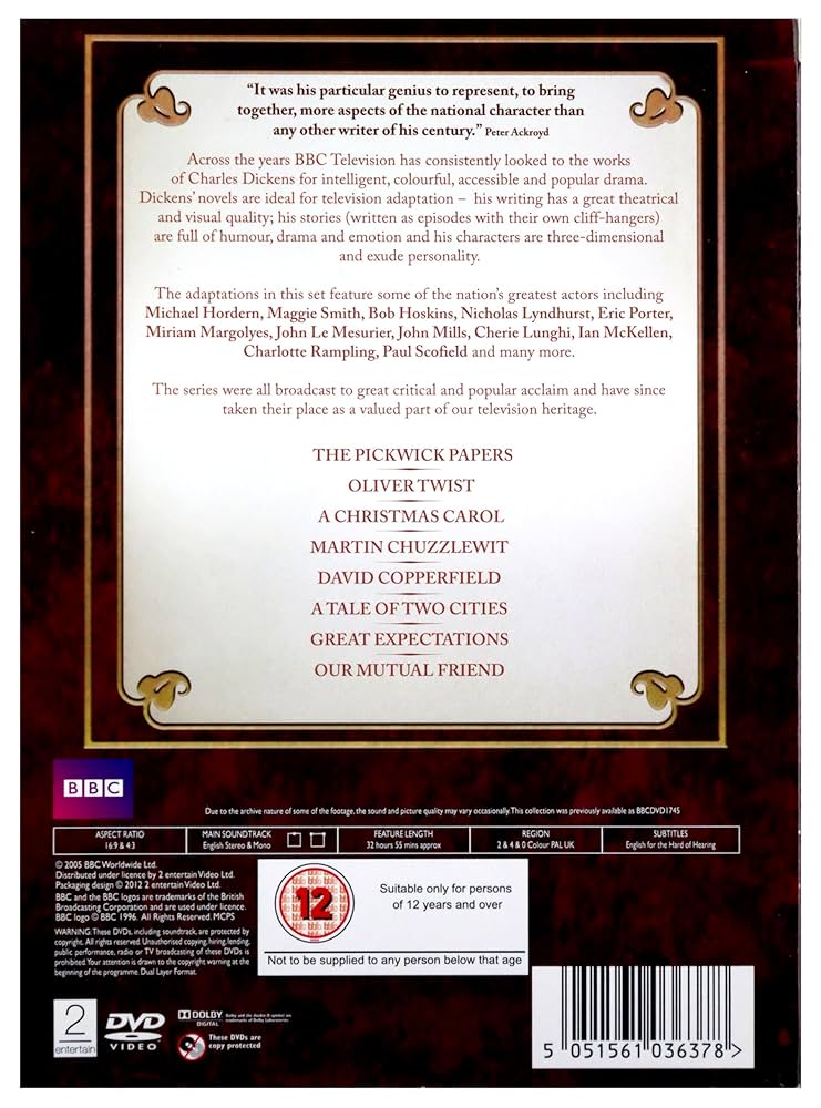 Amazon.com: Charles Dickens Collection (Repackaged) [DVD